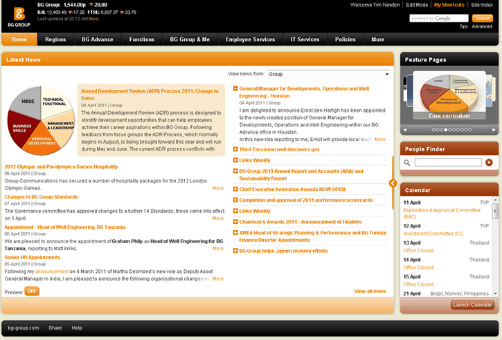 My Beautiful Intranet 2011